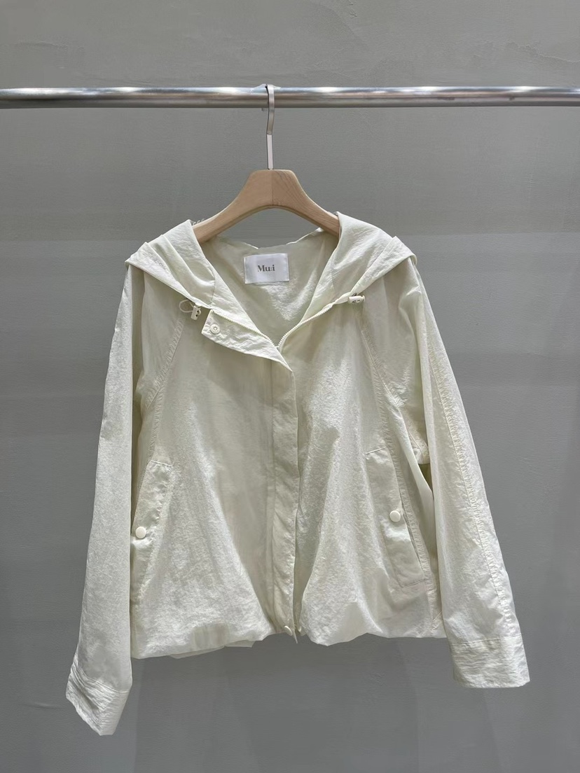 MU i韓國直郵㊣女裝新款休閑時尚熱賣推薦人氣25春夏襯衫蕾絲衫A.b/AUTUMN BEIGE襯衫/蕾絲衫圖色1