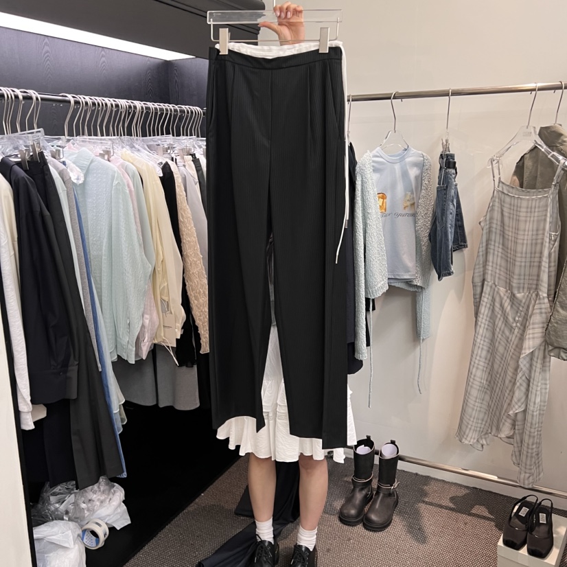 MORE THAN YESTERDAY/LOVE YOU SO MUCH韓國㊣直郵東大門代購女裝新品人氣休閑褲LYSM/MORE THAN YESTERDAY休閑褲圖色1