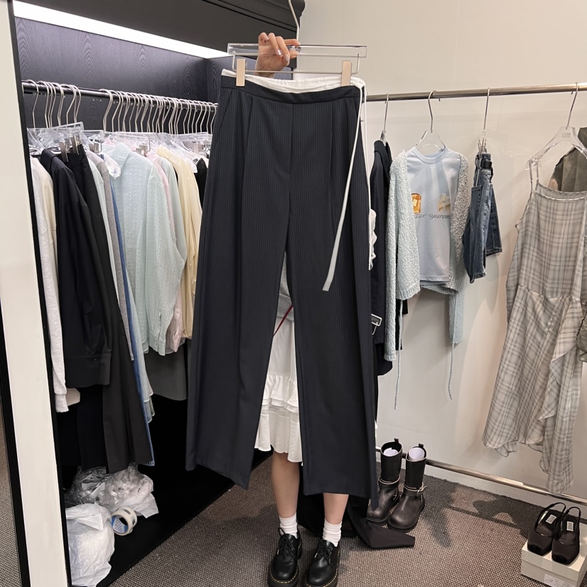 MORE THAN YESTERDAY/LOVE YOU SO MUCH韓國㊣直郵東大門代購女裝新品人氣休閑褲LYSM/MORE THAN YESTERDAY休閑褲圖色2