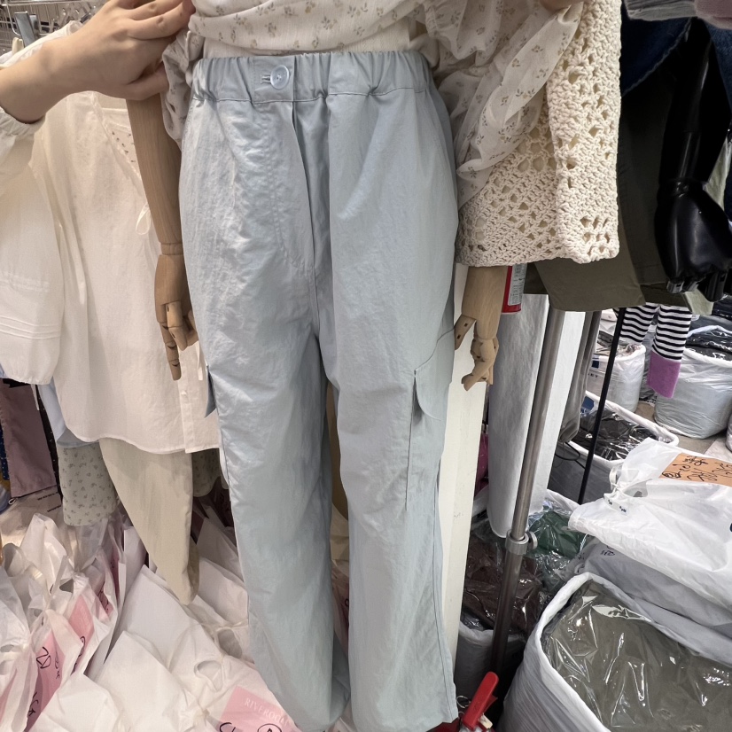 RIVEROOM韓國直郵㊣東大門實拍女裝新品熱賣時尚人氣休閑褲RIVEROOM休閑褲圖色4