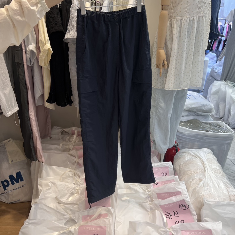 RIVEROOM韓國直郵㊣東大門實拍女裝新品熱賣時尚人氣休閑褲RIVEROOM休閑褲圖色5