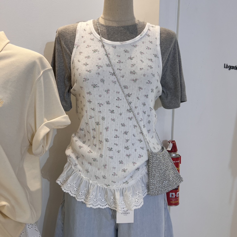 TAN&COMO韓國直郵㊣東大門實拍女裝新品人氣25春夏吊帶背心tan-COMO吊帶/背心