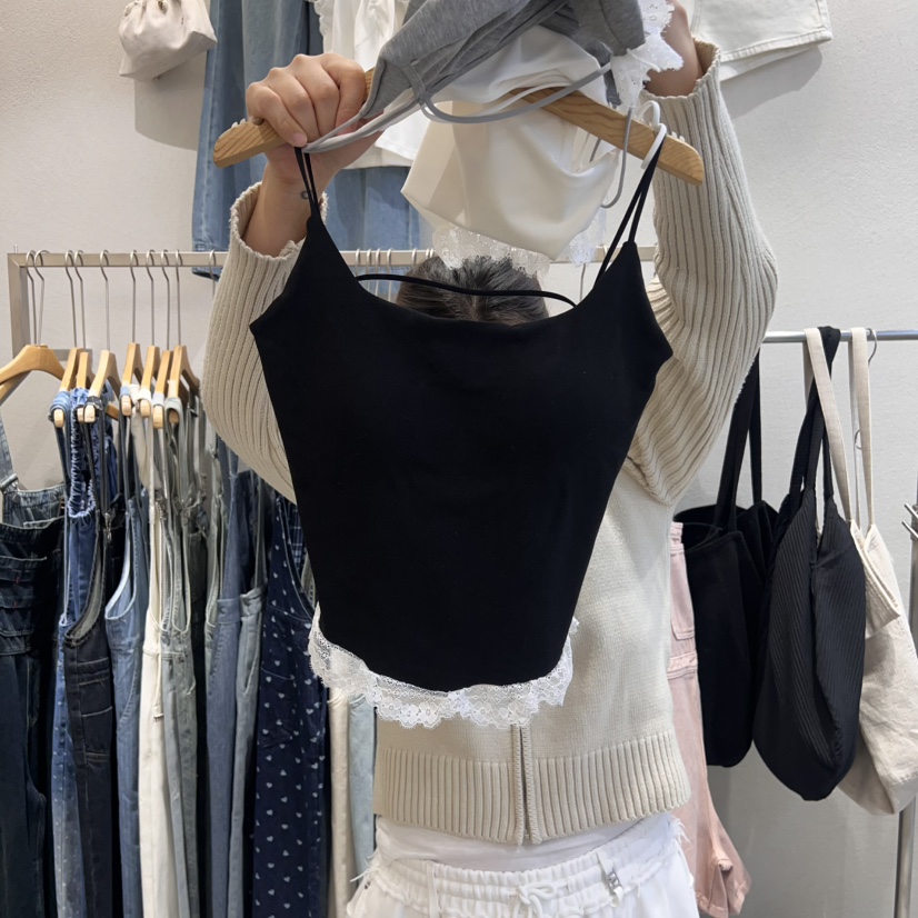 HIPTIQUE韓國㊣直郵東大門代購女裝新品推薦休閑熱賣吊帶背心HIPTIQUE吊帶/背心圖色3