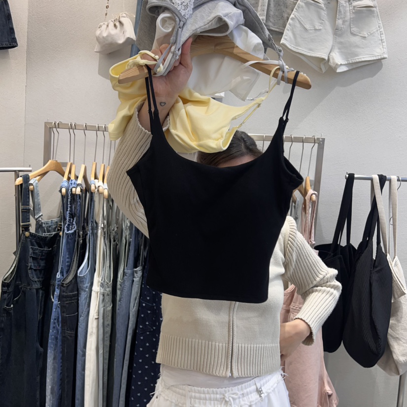 HIPTIQUE韓國直郵㊣女裝新品推薦25春夏熱賣人氣吊帶背心蕾絲HIPTIQUE吊帶/背心圖色5