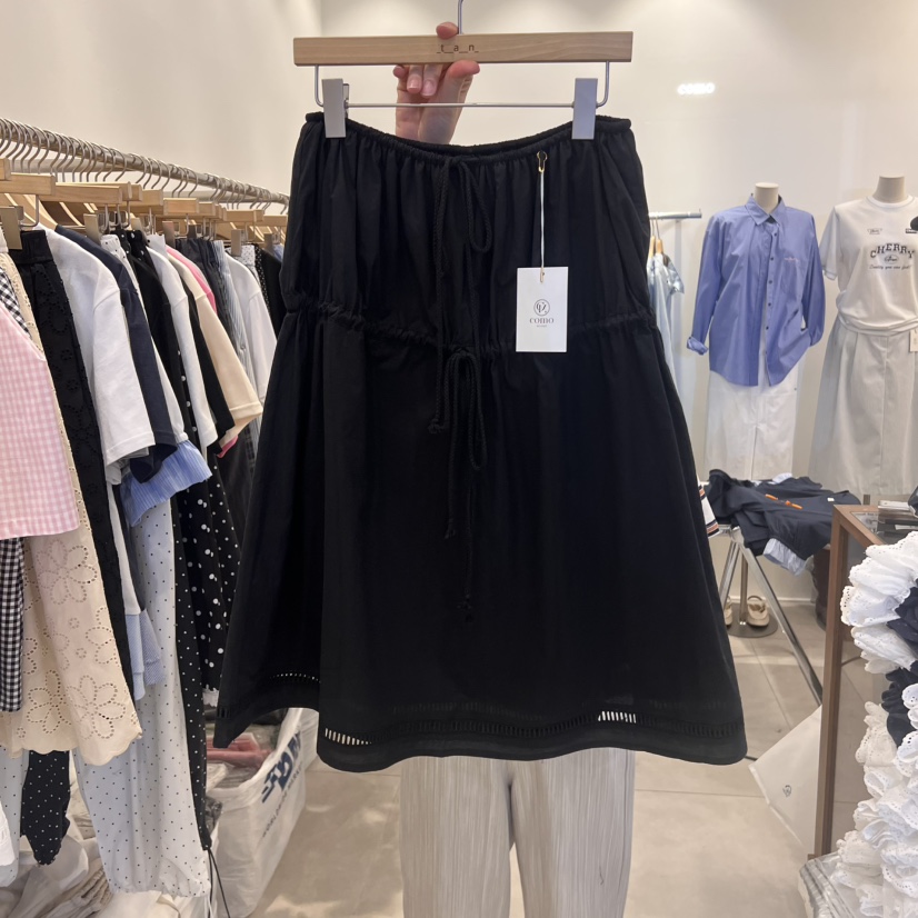 TAN&COMO韓國㊣直郵東大門代購女裝新品時尚半身裙中短裙tan-COMO半身裙/中短裙圖色2