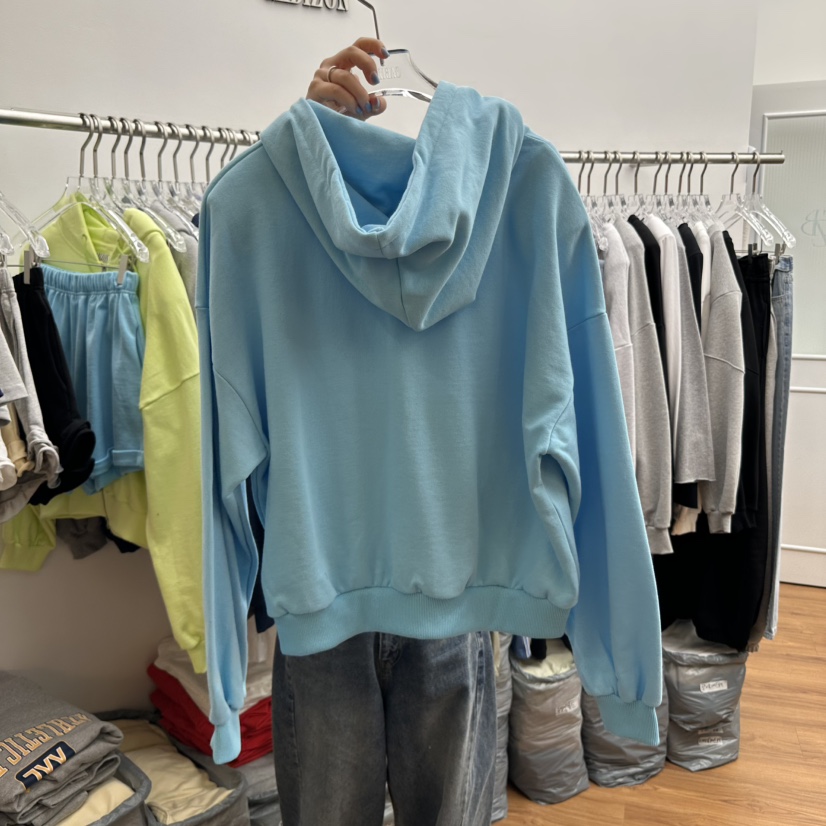 GABIZON韓國㊣直郵東大門代購女裝新品熱賣25春夏衛衣拉鏈連帽GABIZON衛衣
