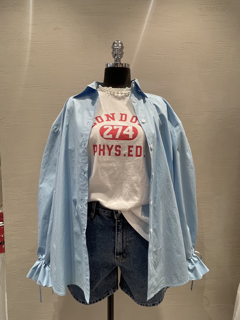 HI HIGH直郵韓國代購㊣女裝新款休閑時尚推薦25春夏人氣T恤SEESTAR/hi highT恤