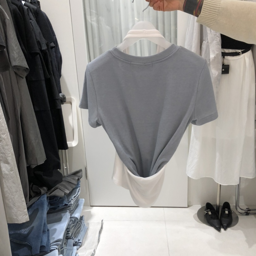MONDAY TO SUNDAY韓國㊣直郵東大門代購女裝新品熱賣時尚T恤MONDAY TO SUNDAYT恤