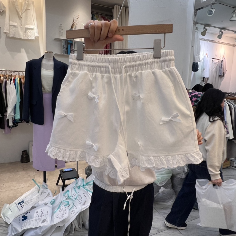 BEEN-A韓國直郵㊣東大門實拍女裝新款人氣25春夏休閑時尚短褲BEEN-A短褲圖色2