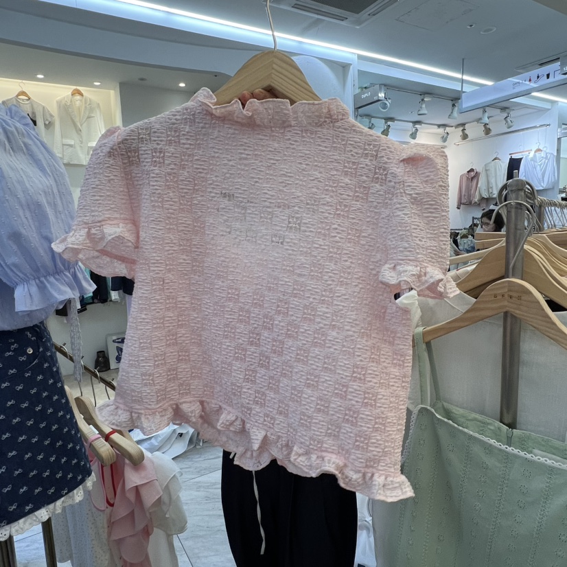BEEN-A韓國直郵㊣女裝新款時尚推薦人氣25春夏熱賣襯衫蕾絲衫BEEN-A襯衫/蕾絲衫