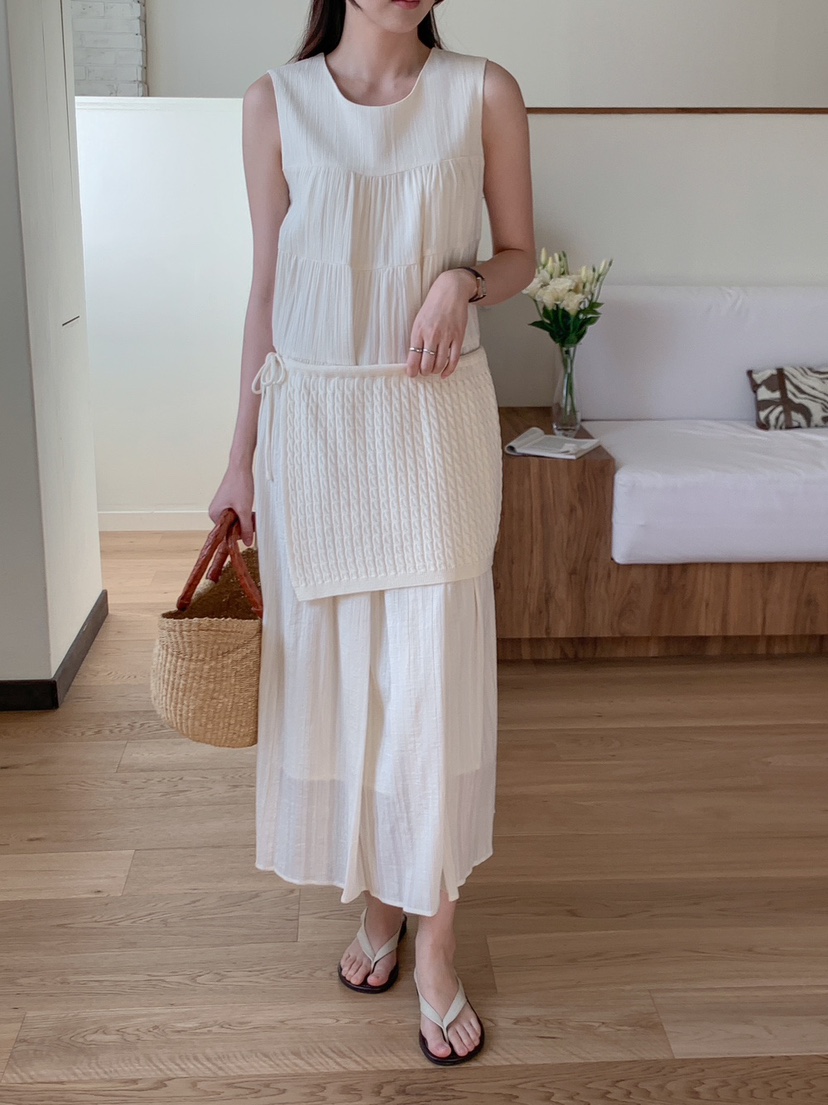 THE ABLE韓國直郵㊣女裝新款推薦熱賣休閑25春夏人氣連衣裙THE ABLE/TA連衣裙