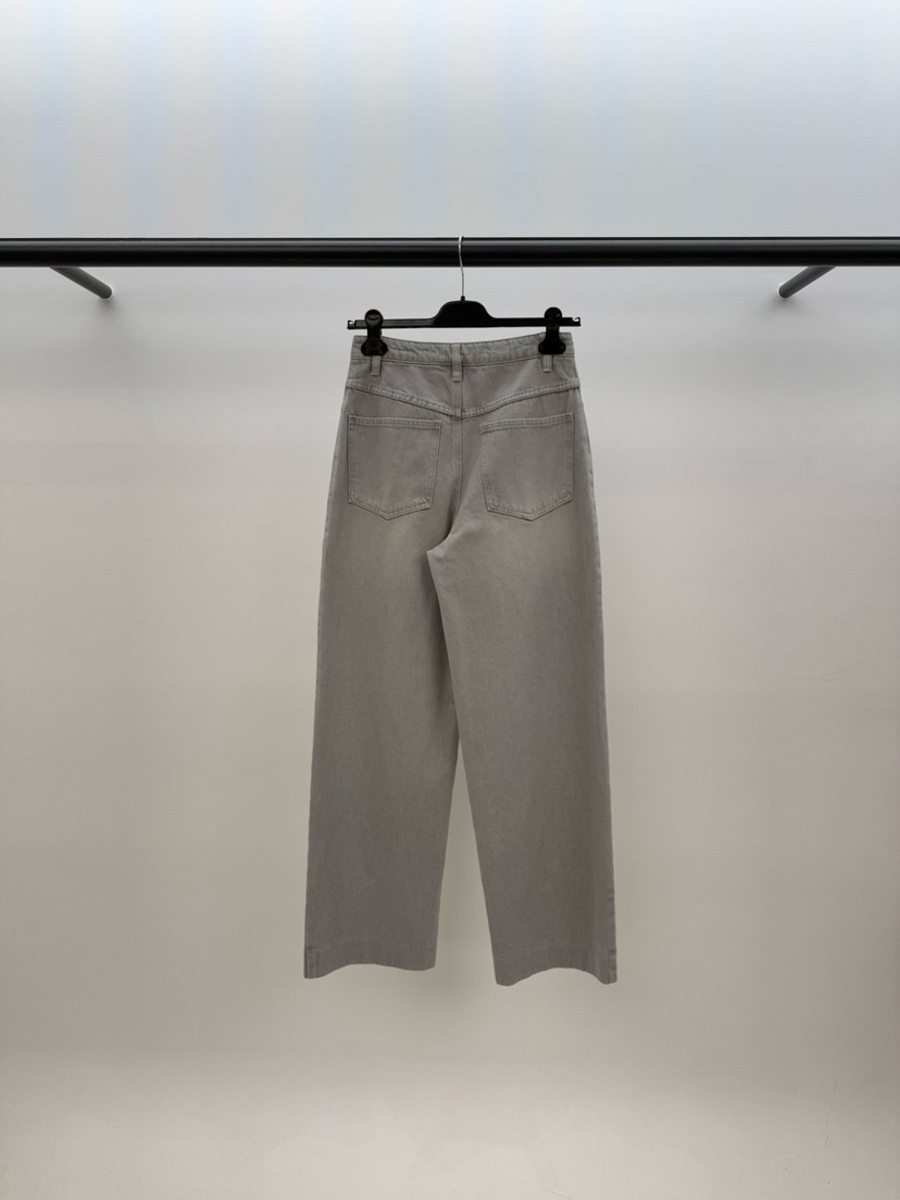 空直郵韓國代購㊣女裝新款25春夏熱賣推薦時尚休閑人氣牛仔褲EDIT牛仔褲