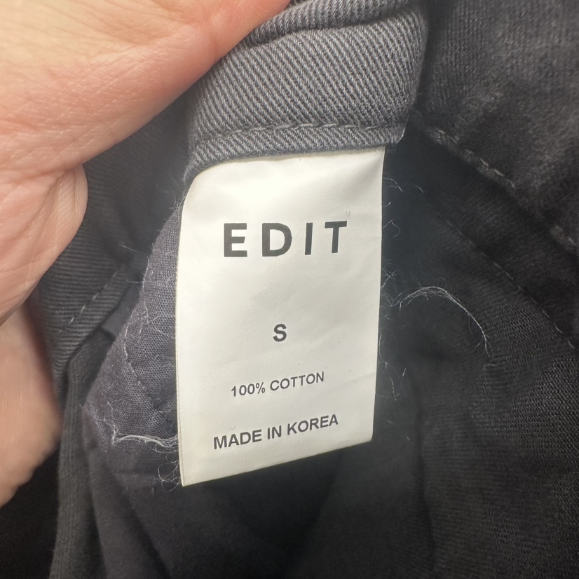 空直郵韓國代購㊣女裝新款25春夏熱賣推薦時尚休閑人氣牛仔褲EDIT牛仔褲