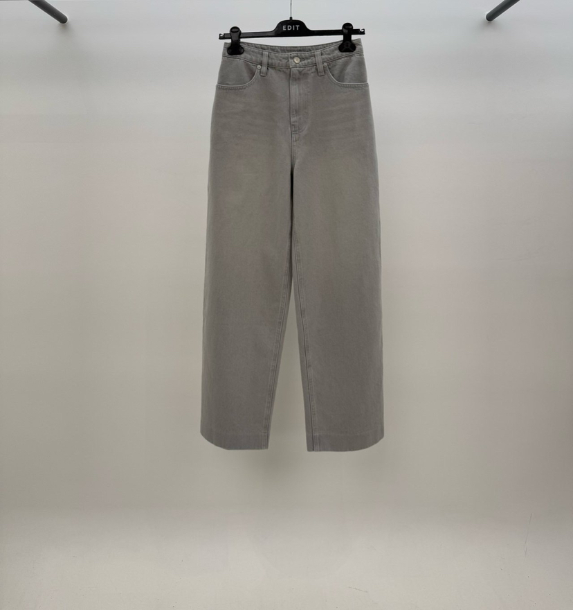 空直郵韓國代購㊣女裝新款25春夏熱賣推薦時尚休閑人氣牛仔褲EDIT牛仔褲圖色1