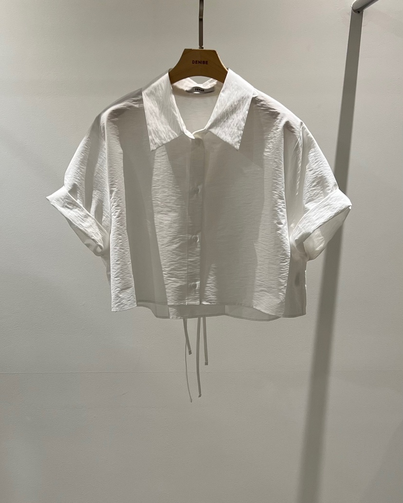 DENISE韓國㊣直郵東大門代購女裝新品25春夏熱賣襯衫蕾絲衫DENISE襯衫/蕾絲衫