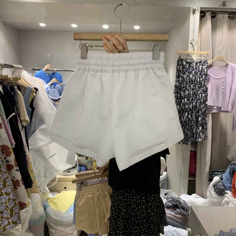 LOGROAD韓國㊣直郵東大門代購女裝新品推薦休閑人氣熱賣短褲LOG ROAD短褲