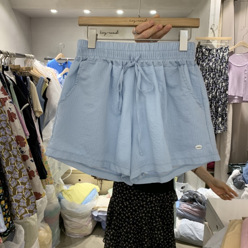 LOGROAD韓國㊣直郵東大門代購女裝新品推薦休閑人氣熱賣短褲LOG ROAD短褲圖色4