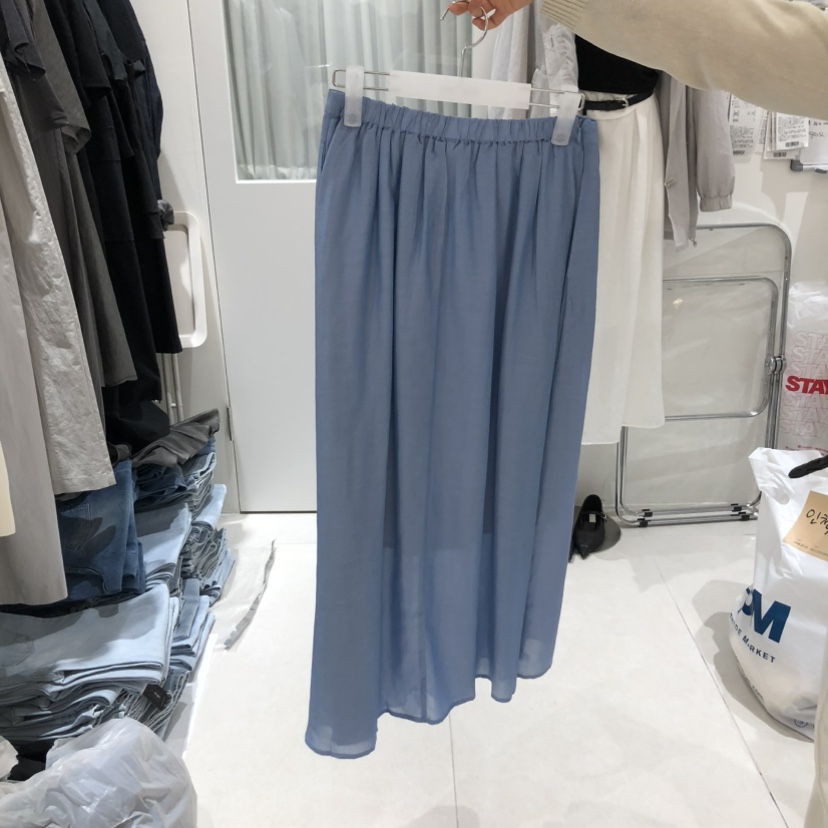 MONDAY TO SUNDAY韓國直郵㊣東大門實拍女裝新品25春夏半身裙中短裙不含腰帶MONDAY TO SUNDAY半身裙/中短裙