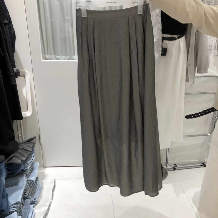 MONDAY TO SUNDAY韓國直郵㊣東大門實拍女裝新品25春夏半身裙中短裙不含腰帶MONDAY TO SUNDAY半身裙/中短裙圖色3