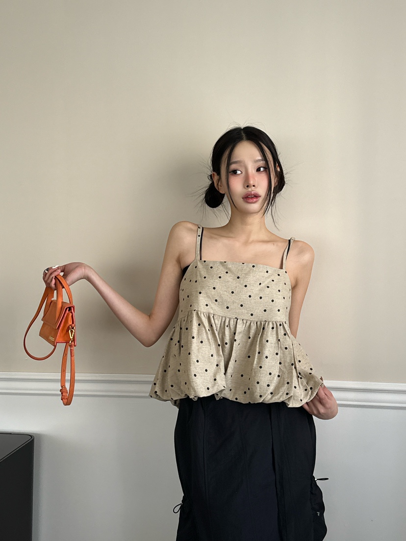 TRIPLE SEVEN韓國㊣直郵東大門代購女裝新款休閑時尚吊帶背心TRIPLE SEVEN吊帶/背心