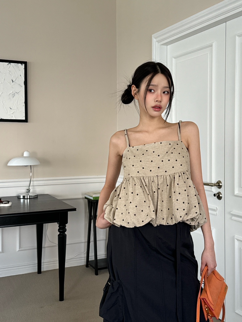 TRIPLE SEVEN韓國㊣直郵東大門代購女裝新款休閑時尚吊帶背心TRIPLE SEVEN吊帶/背心