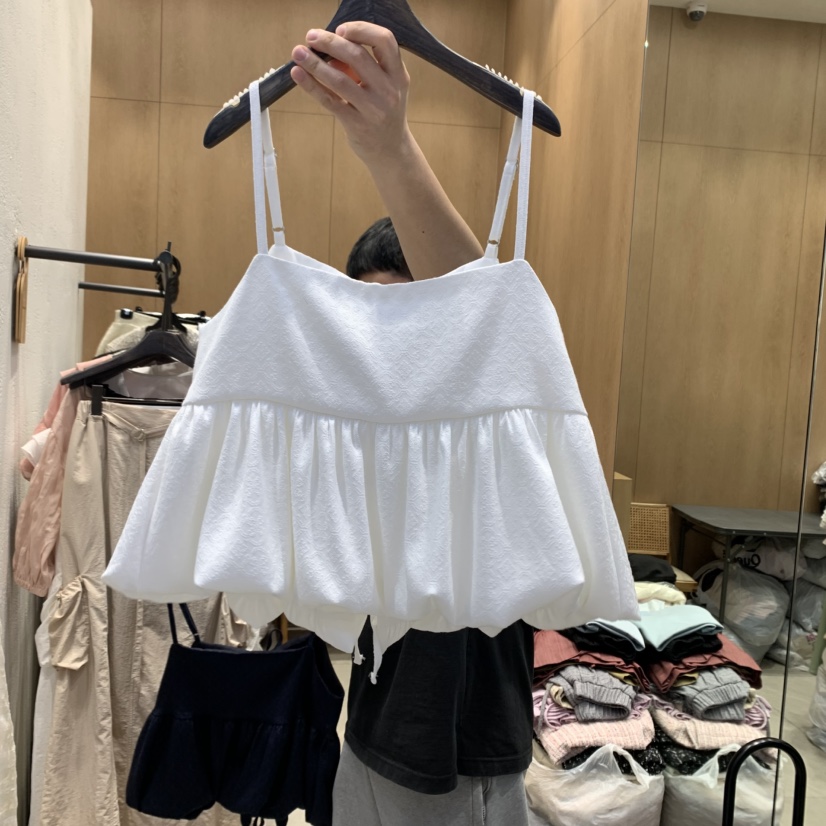 TRIPLE SEVEN韓國㊣直郵東大門代購女裝新款休閑時尚吊帶背心TRIPLE SEVEN吊帶/背心圖色2