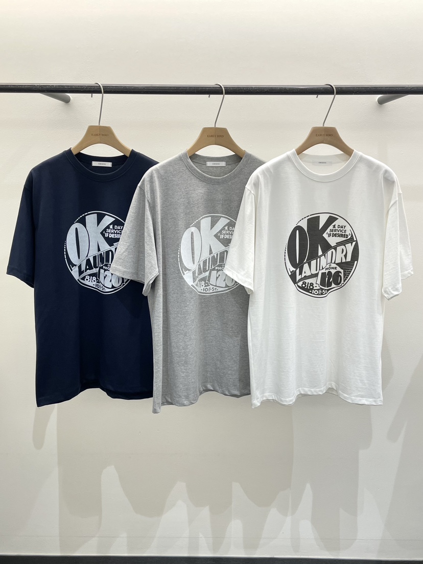 OBSESS韓國直郵㊣東大門實拍女裝新品休閑時尚人氣推薦25春夏T恤OBSESS/EARLY BIRDT恤
