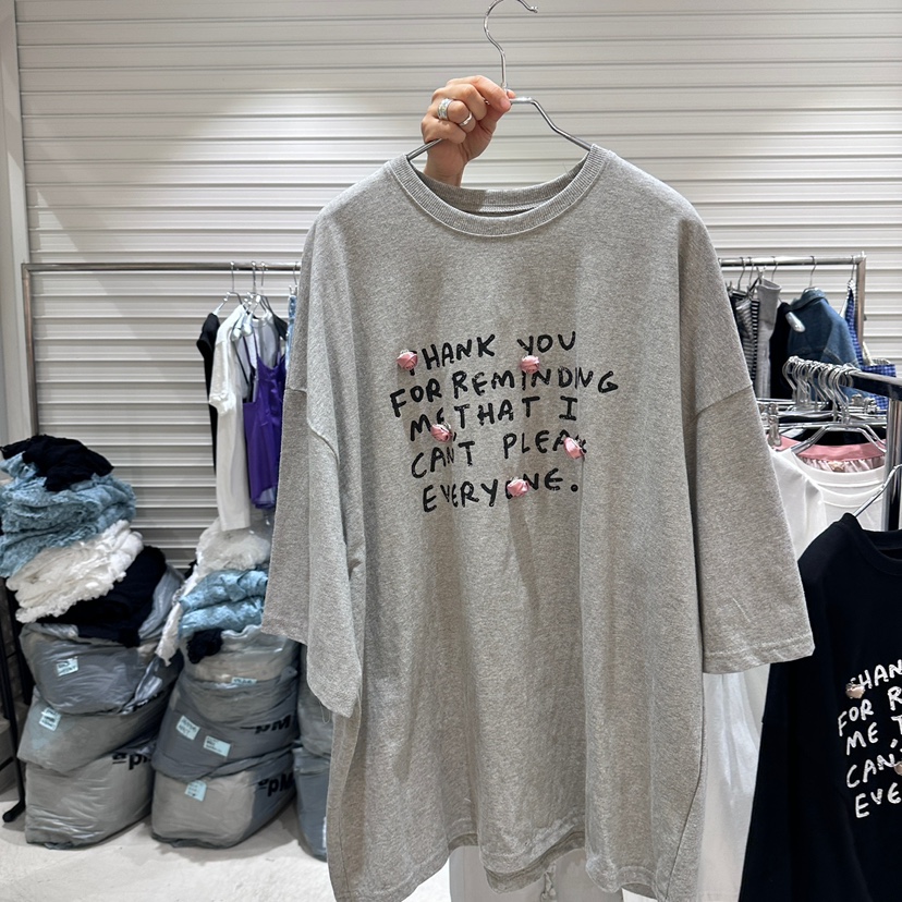 BRICKLANE韓國直郵㊣女裝新品熱賣人氣25春夏推薦休閑時尚T恤BRICKLANET恤圖色2
