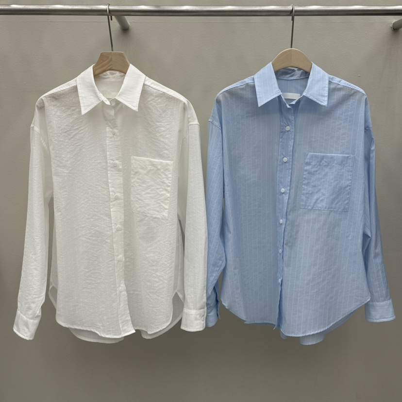 EOOB/LAMEREI直郵韓國代購㊣女裝新品熱賣25春夏襯衫蕾絲衫EOOB/LAMEREI襯衫/蕾絲衫