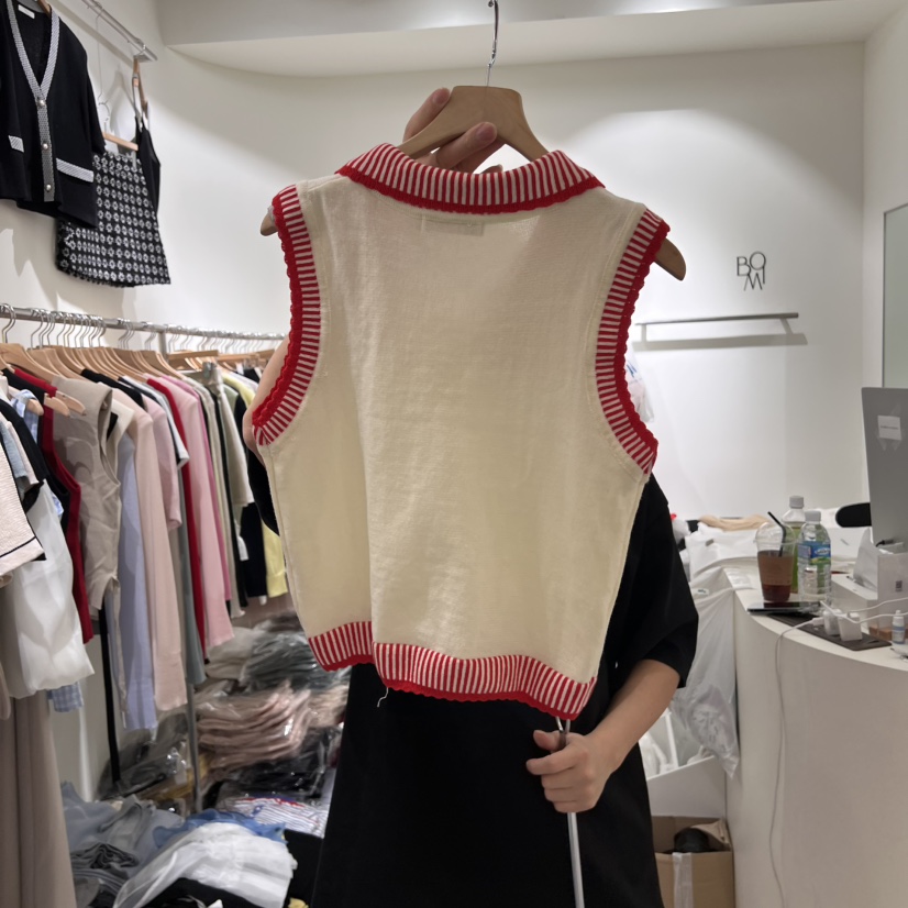 BY BOMI韓國㊣直郵東大門代購女裝新品25春夏時尚吊帶背心BY BOMI吊帶/背心