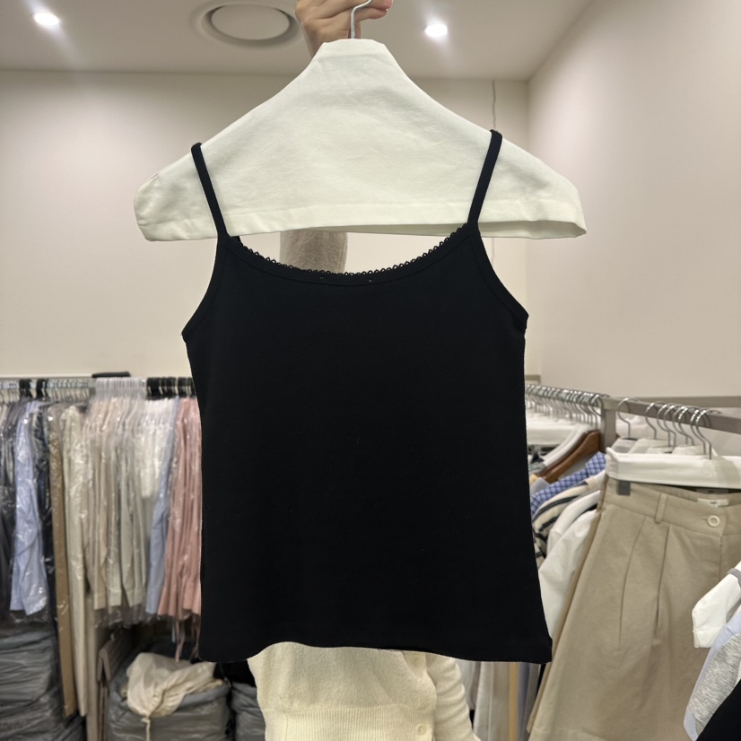 AGO韓國直郵㊣東大門實拍女裝新品25春夏人氣時尚休閑吊帶背心AGO吊帶/背心