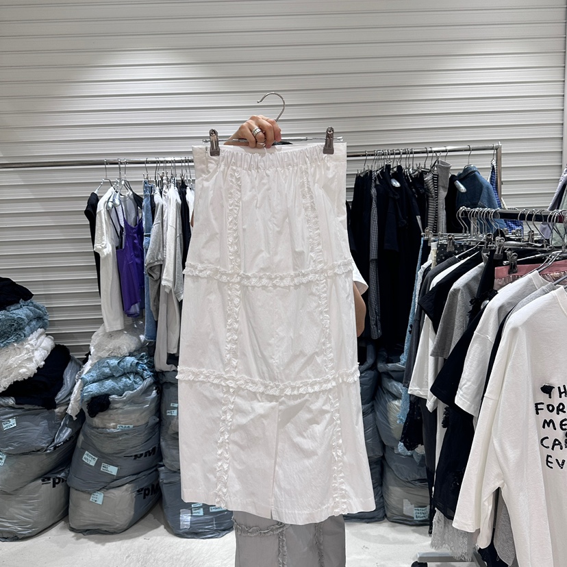 BRICKLANE韓國直郵㊣東大門實拍女裝新品25春夏休閑推薦長裙BRICKLANE長裙