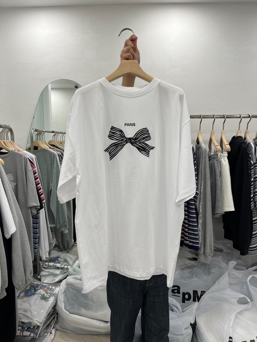 DELICATE韓國㊣直郵東大門代購女裝新品25春夏人氣熱賣時尚T恤DELICATET恤圖色1