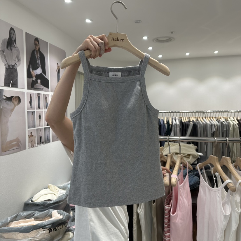 ACKER韓國㊣直郵東大門代購女裝新品推薦人氣時尚休閑吊帶背心ACKER吊帶/背心圖色2