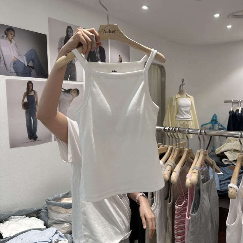 ACKER韓國㊣直郵東大門代購女裝新品推薦人氣時尚休閑吊帶背心ACKER吊帶/背心圖色3