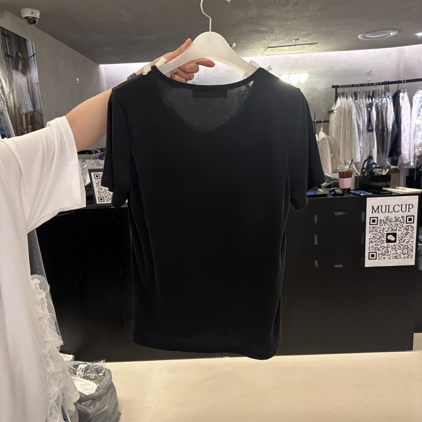 MULCUP韓國直郵㊣東大門實拍女裝新品推薦時尚25春夏休閑T恤MULCUPT恤