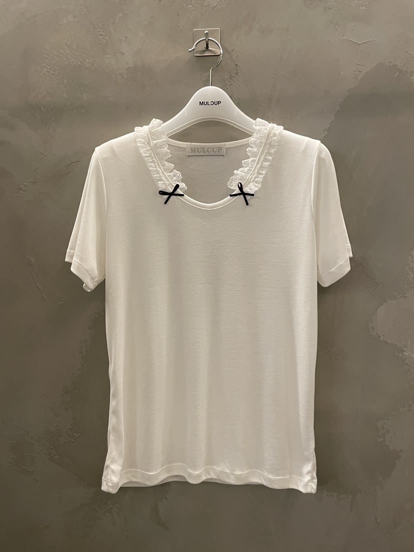 MULCUP韓國直郵㊣東大門實拍女裝新品推薦時尚25春夏休閑T恤MULCUPT恤圖色1