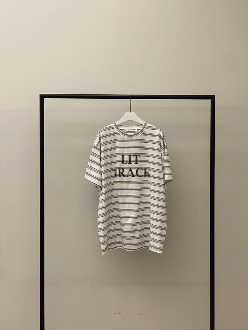 MUCH MORE韓國直郵㊣東大門實拍女裝新款推薦人氣時尚25春夏T恤MUCH MORET恤圖色1