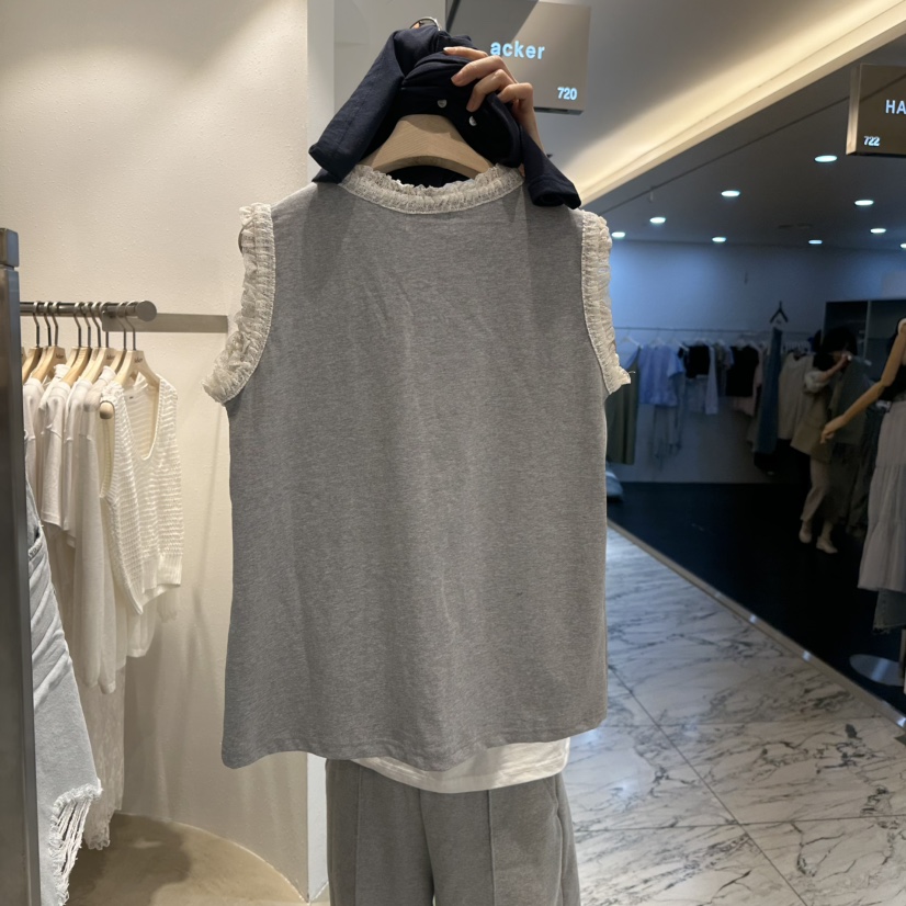 ACKER韓國㊣直郵東大門代購女裝新品時尚休閑熱賣推薦吊帶背心ACKER吊帶/背心