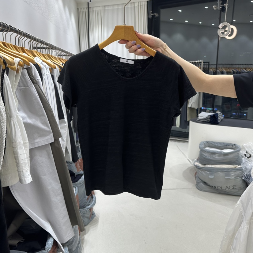 TREND SELLER/G韓國直郵㊣女裝新品25春夏休閑推薦時尚T恤G/TREND SELLERT恤圖色2