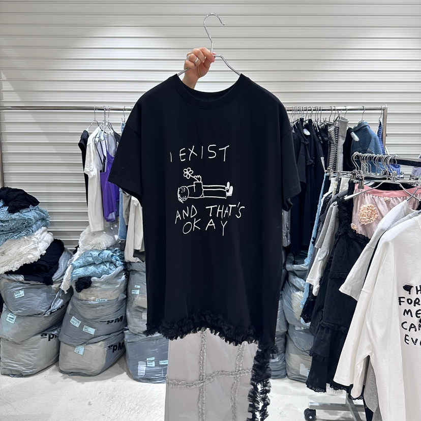 BRICKLANE韓國直郵㊣女裝新品推薦人氣熱賣時尚休閑25春夏T恤BRICKLANET恤圖色2