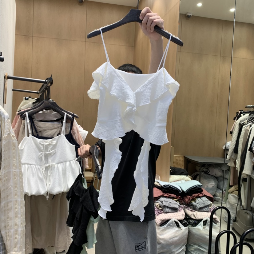 TRIPLE SEVEN韓國㊣直郵東大門代購女裝新品人氣推薦吊帶背心TRIPLE SEVEN吊帶/背心