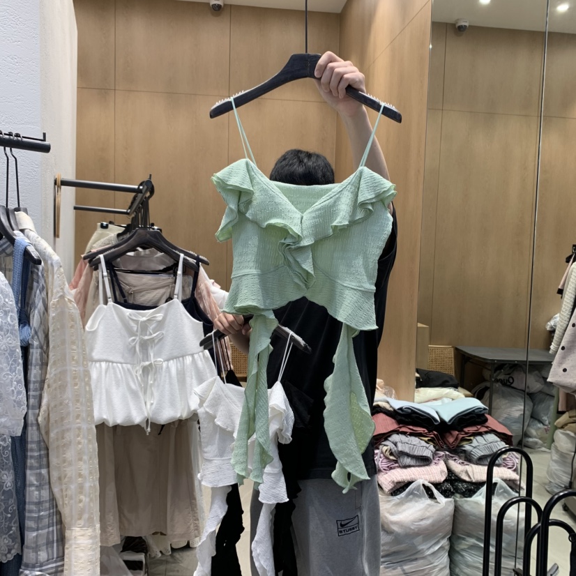 TRIPLE SEVEN韓國㊣直郵東大門代購女裝新品人氣推薦吊帶背心TRIPLE SEVEN吊帶/背心圖色2