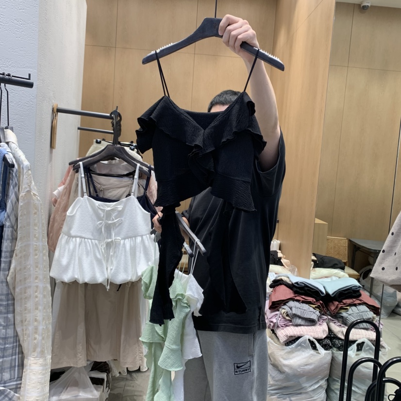 TRIPLE SEVEN韓國㊣直郵東大門代購女裝新品人氣推薦吊帶背心TRIPLE SEVEN吊帶/背心圖色3