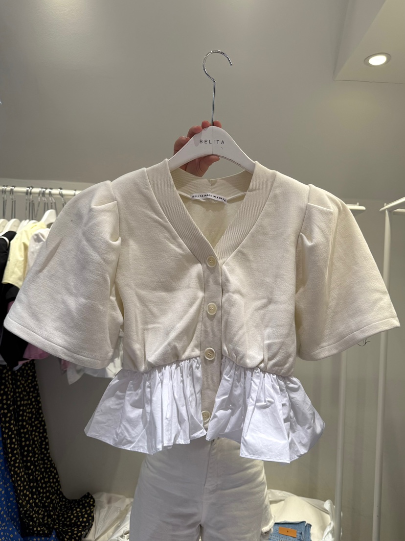 BELITA-L韓國直郵㊣東大門實拍女裝新品人氣時尚推薦T恤開衫BELITA-LT恤圖色2