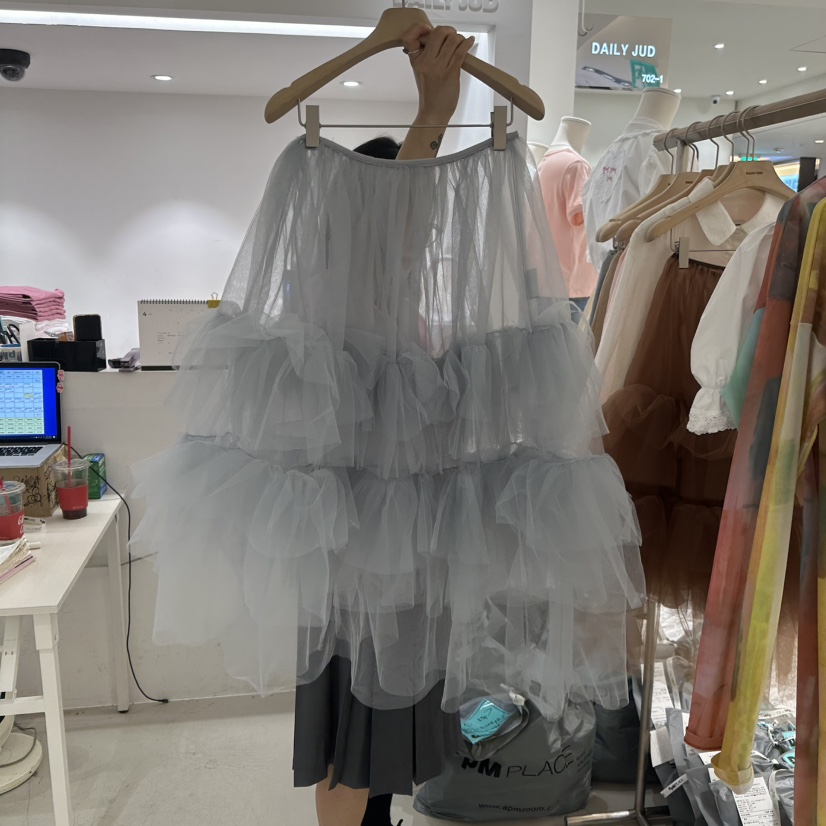 DAILYJUD直郵韓國代購㊣女裝新品時尚休閑推薦人氣熱賣長裙DAILY JUD長裙