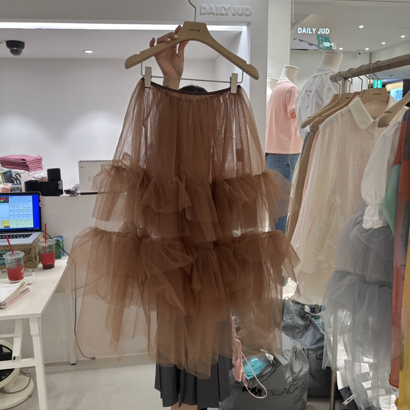 DAILYJUD直郵韓國代購㊣女裝新品時尚休閑推薦人氣熱賣長裙DAILY JUD長裙圖色2