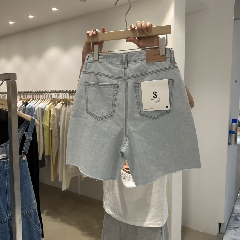 ACKER韓國直郵㊣東大門實拍女裝新品25春夏熱賣時尚人氣短褲ACKER短褲