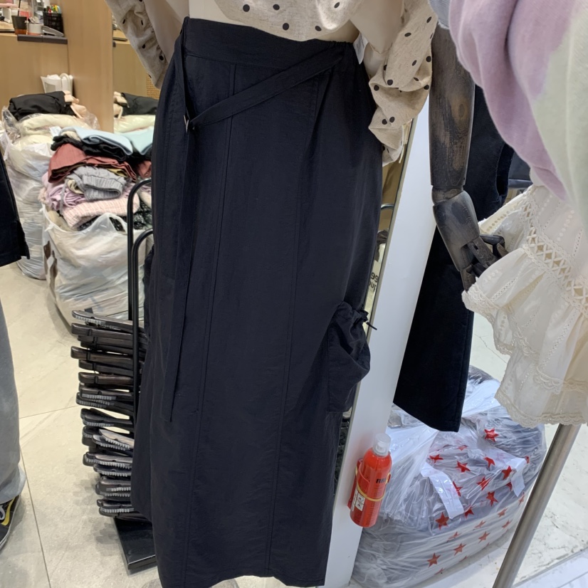 TRIPLE SEVEN韓國直郵㊣女裝新款熱賣25春夏時尚半身裙中短裙TRIPLE SEVEN半身裙/中短裙圖色3
