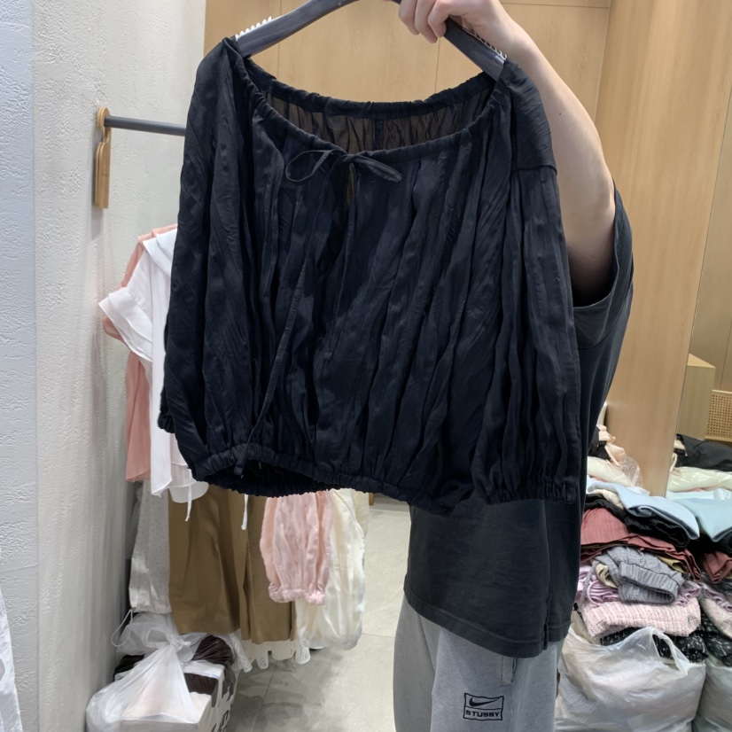 TRIPLE SEVEN韓國㊣直郵東大門代購女裝新品推薦襯衫蕾絲衫TRIPLE SEVEN襯衫/蕾絲衫圖色2